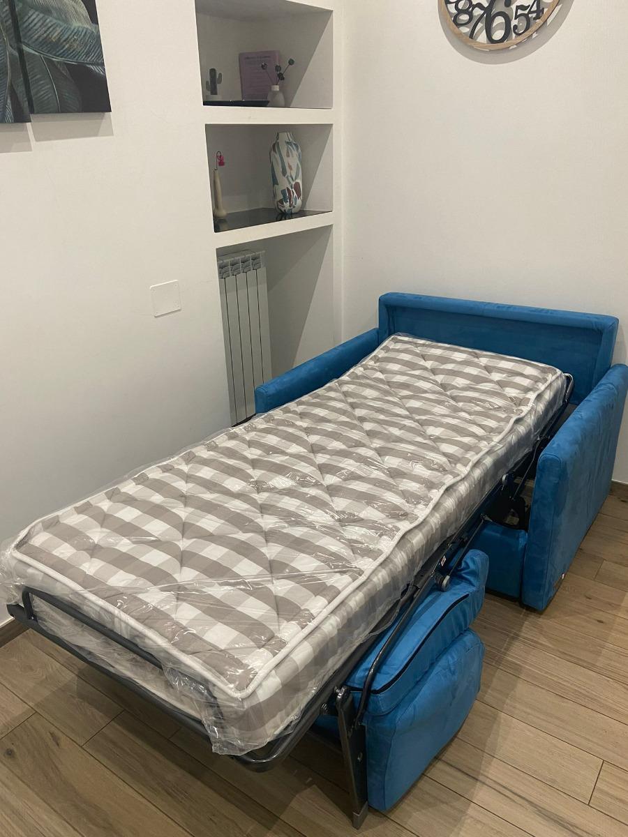 Poltrona letto singolo aperto